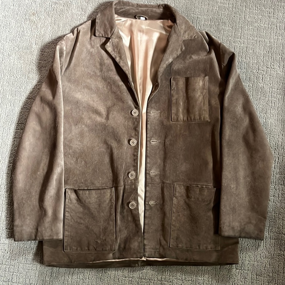 Vintage Suede Coat (Medium, Century 21; 1999-2000)